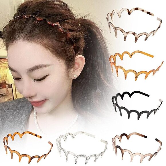 Vintage Pearl Hairband Women\'s Bridal Party Hair Accessory Elegant Headpiece main image 5